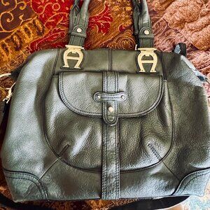 Etienne Aigner leather satchel